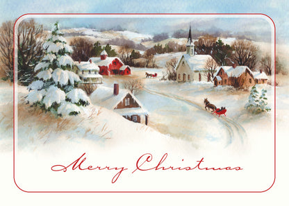 FRS632 Christmas Card Boxed
