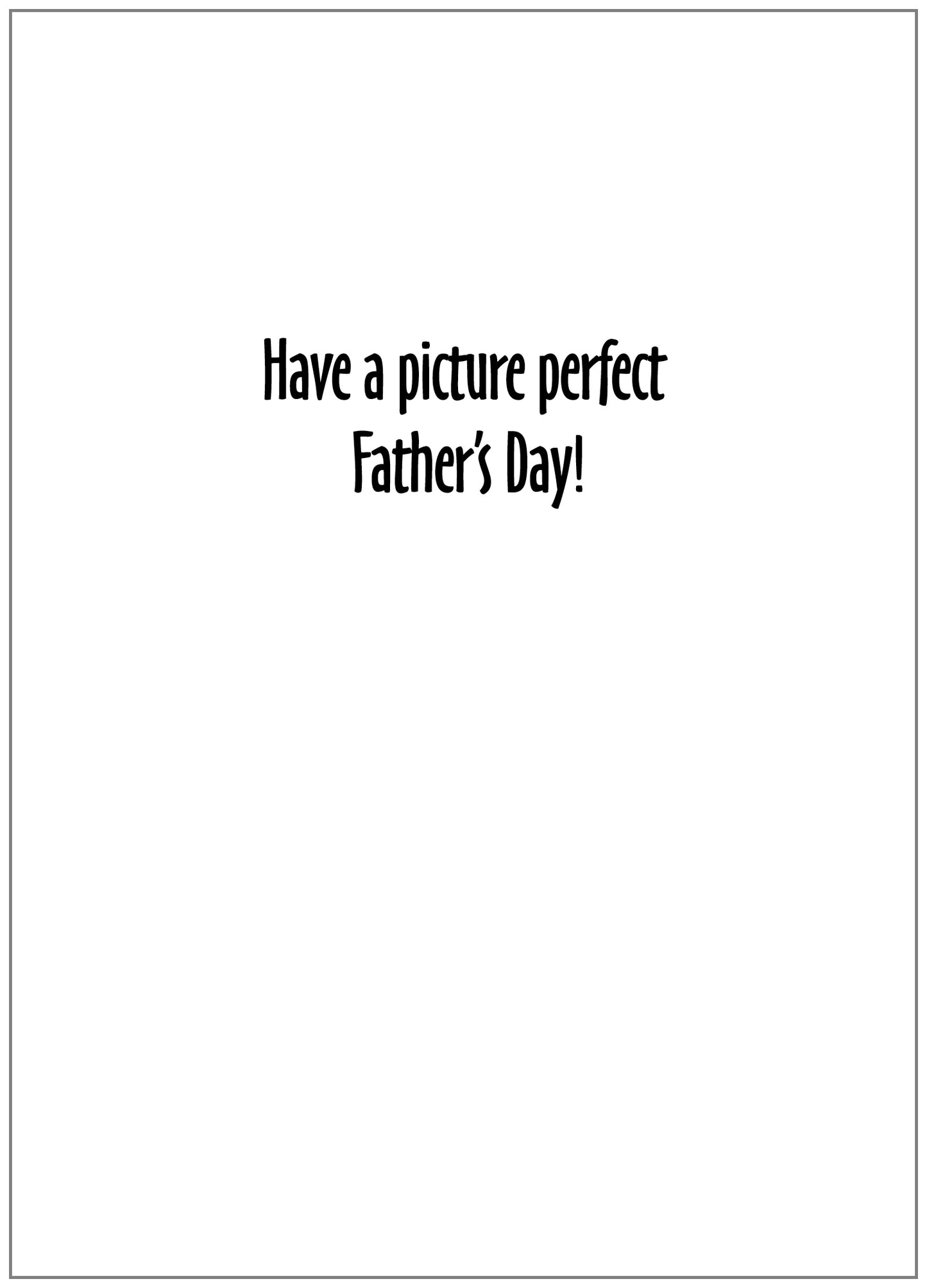 PFRS6259 Father's Day Card Premium