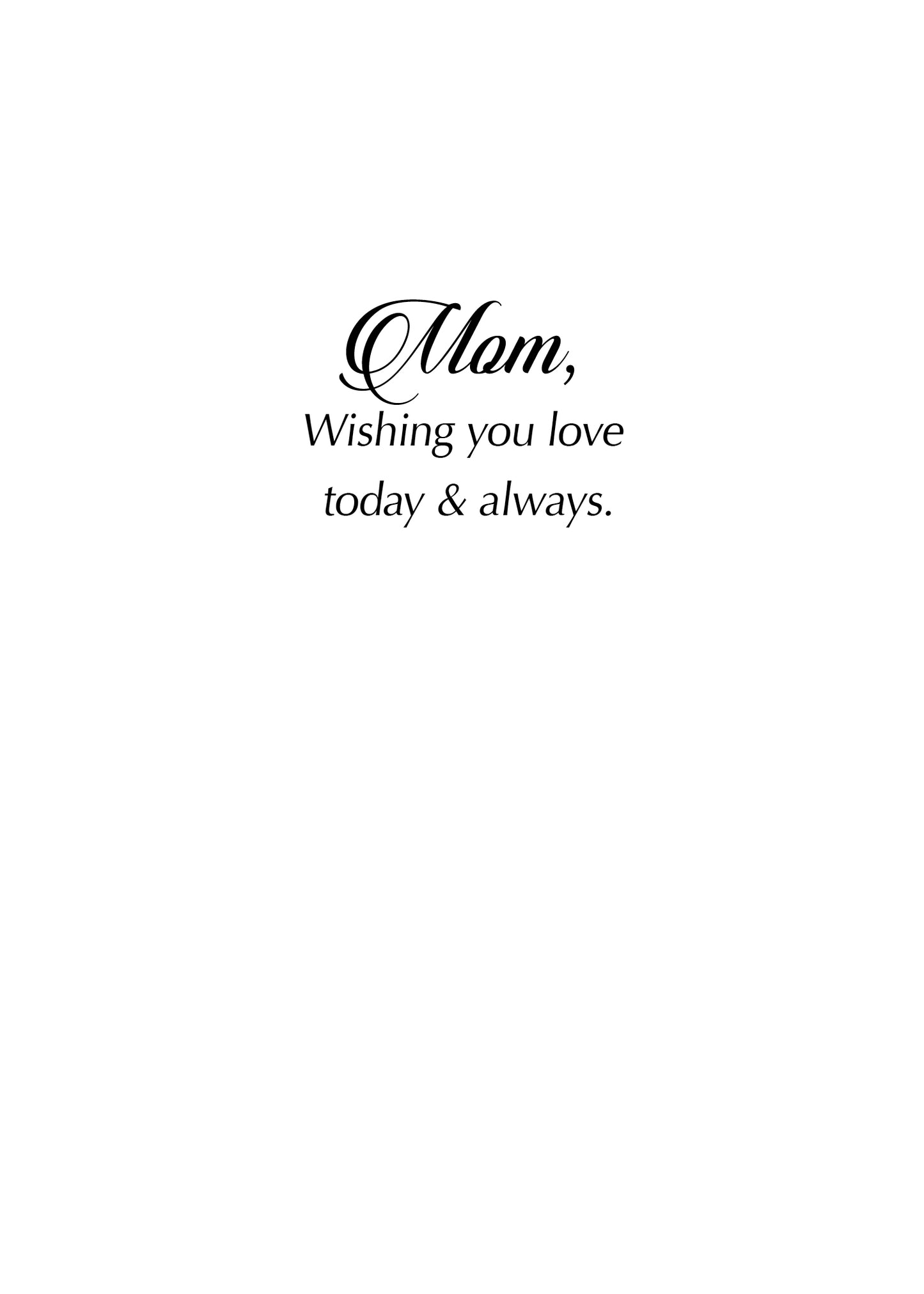 FRS6408 Mother's Day Card