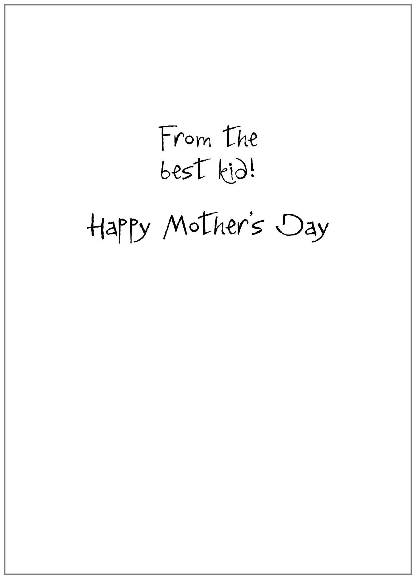 FRS6501 Mother's Day Card