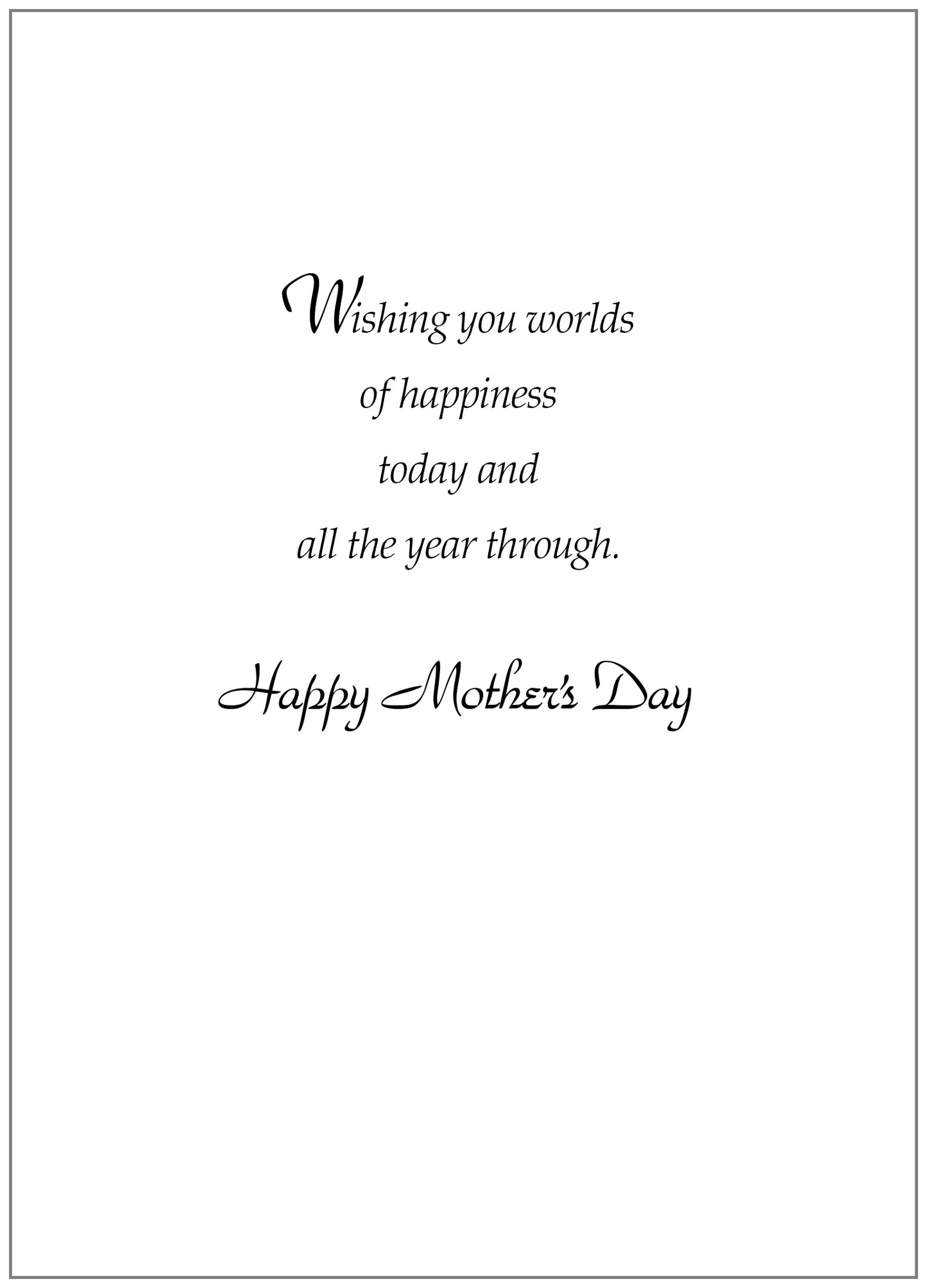 FRS6514 Mother's Day Card