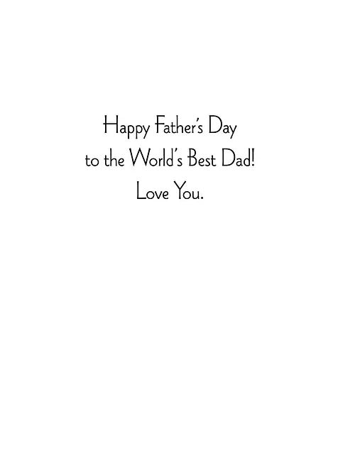 FRS6800 Father's Day Card