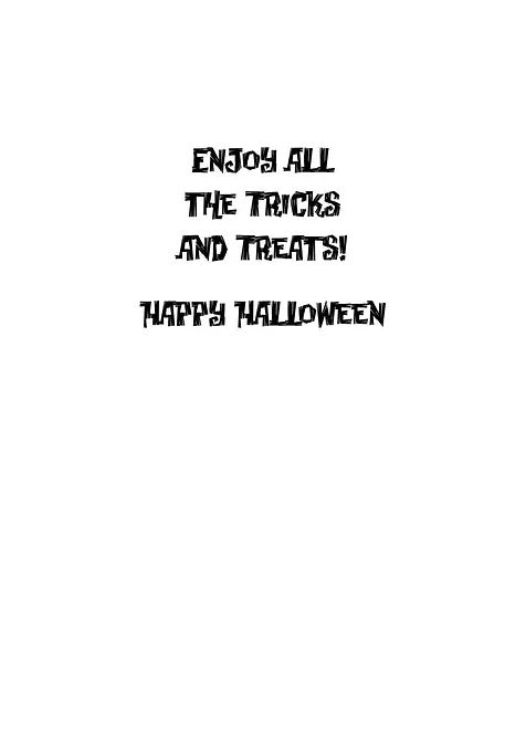 FRS 557 / 7710 Halloween Card