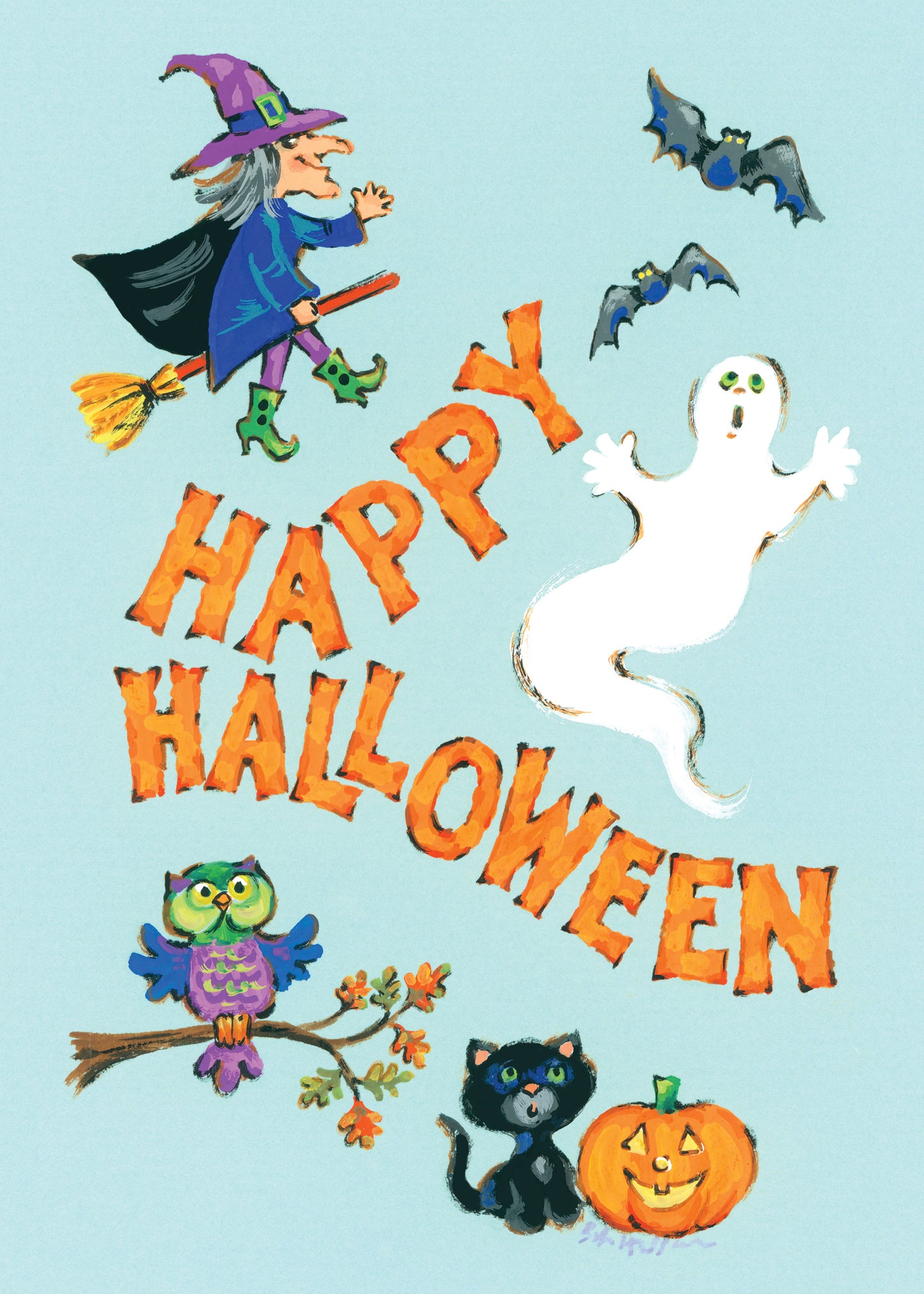 FRS7715  Halloween Card