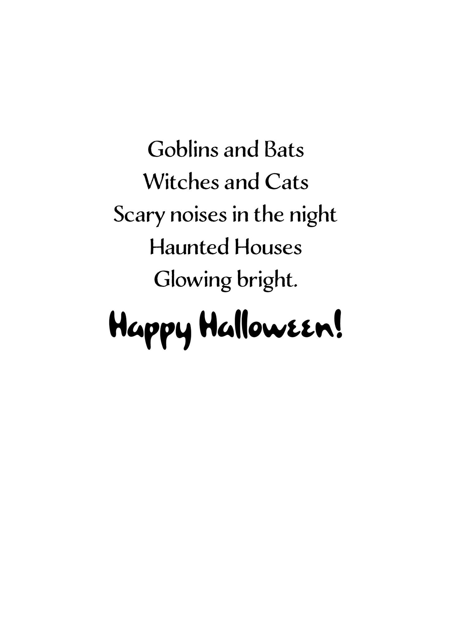 FRS7722  Halloween Card