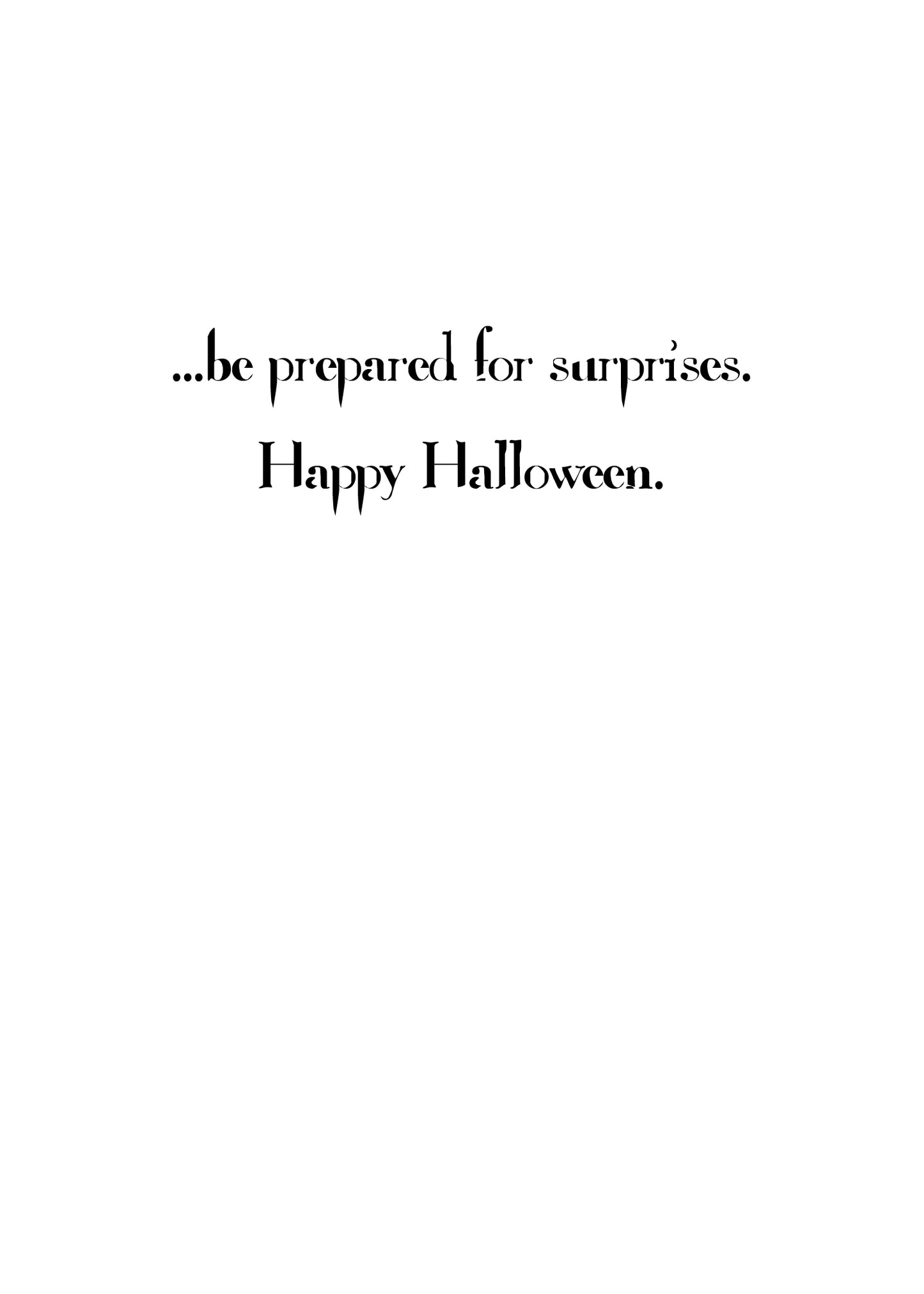 FRS7777 Halloween Card