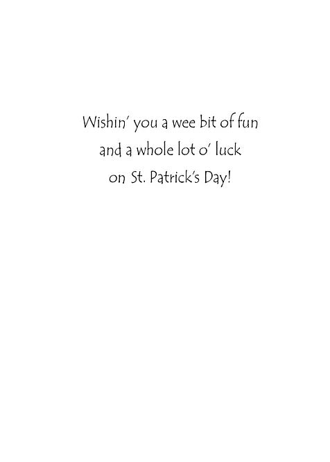 FRS7868 St. Patrick's Day Card