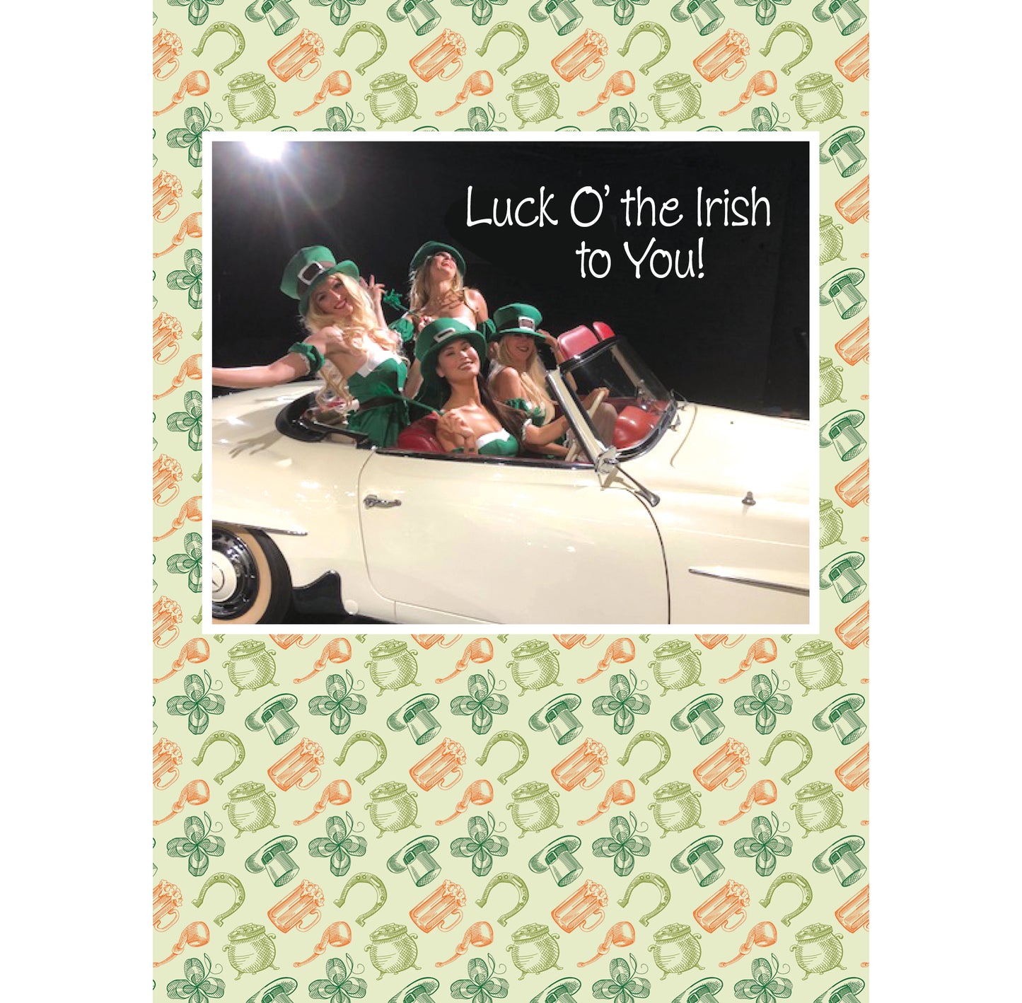 PFRS7881 St. Patrick's Day Card Premium