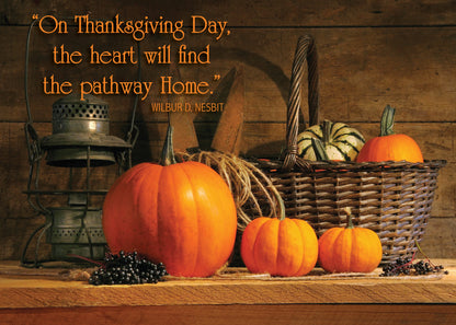 FRS596 Thanksgiving Card Boxed