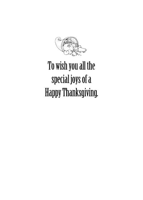 FRS 659 / 7910 Thanksgiving Card