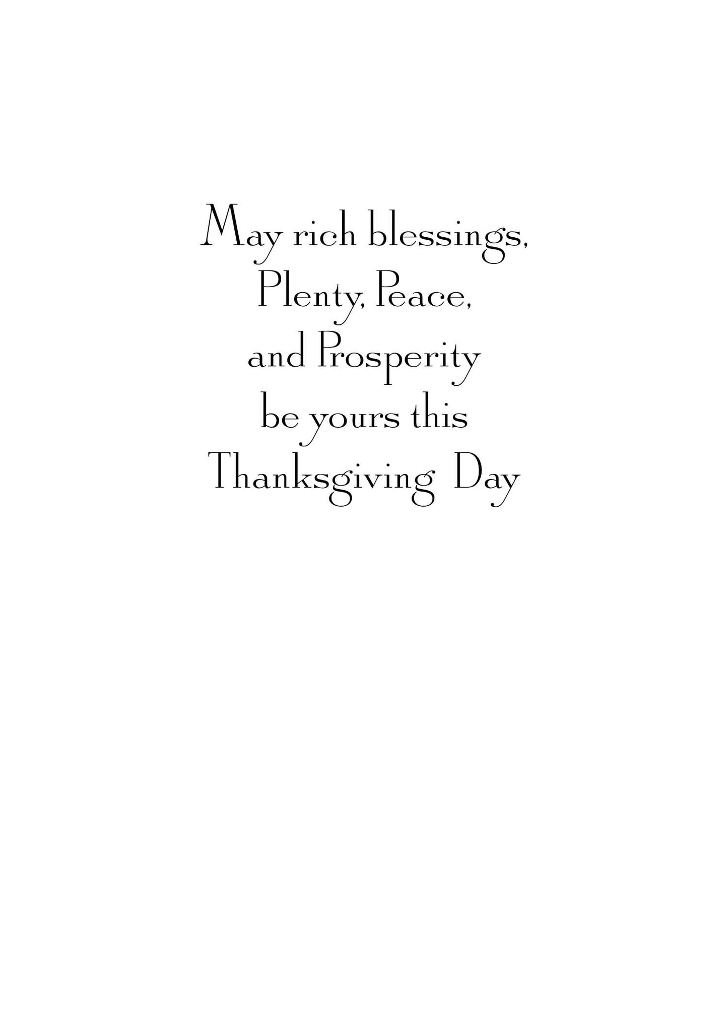 FRS7917 Thanksgiving Card