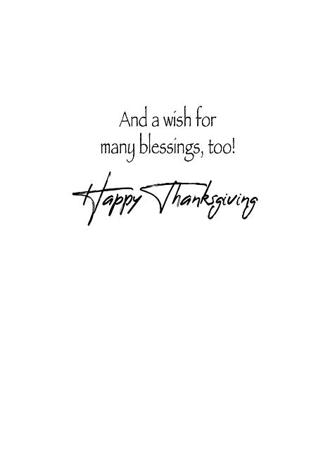 FRS 663 / 7933 Thanksgiving Card