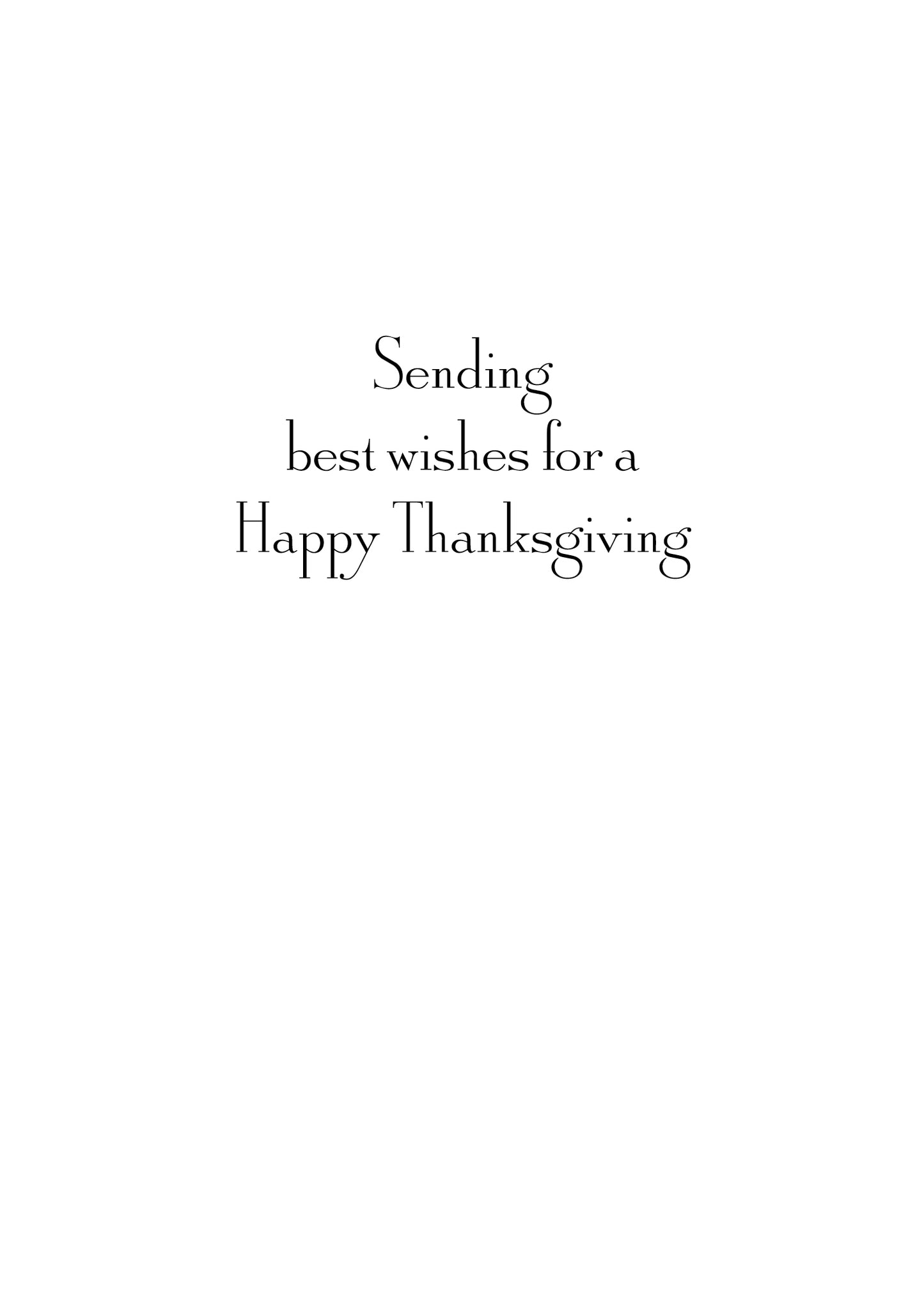 FRS7935 Thanksgiving Card