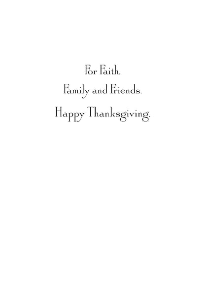 FR705 Thanksgiving Card Boxed