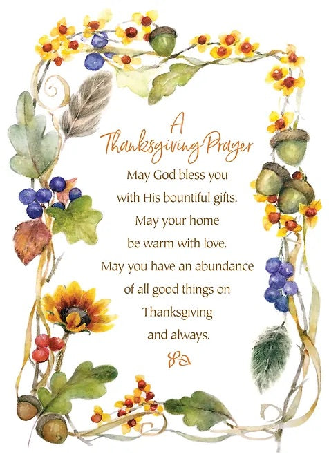 FRS 665 / 7947 Thanksgiving Card