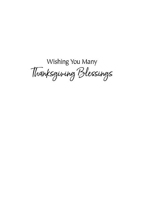 FRS 665 / 7947 Thanksgiving Card