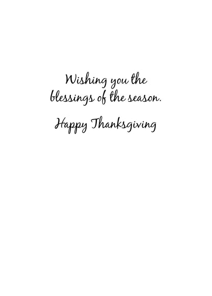 FRS7949 Thanksgiving Card