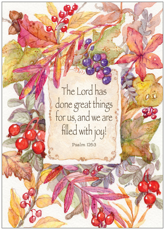 FRS7958 Thanksgiving Card