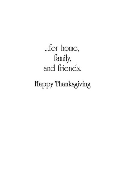 FRS 666 / 7980 Thanksgiving Card