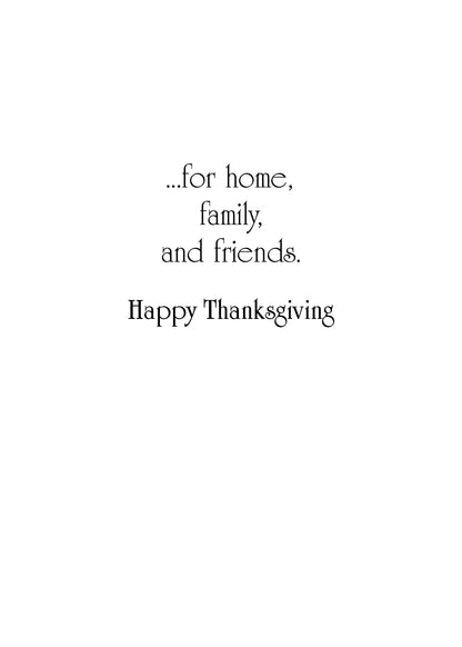 FRS7980 Thanksgiving Card