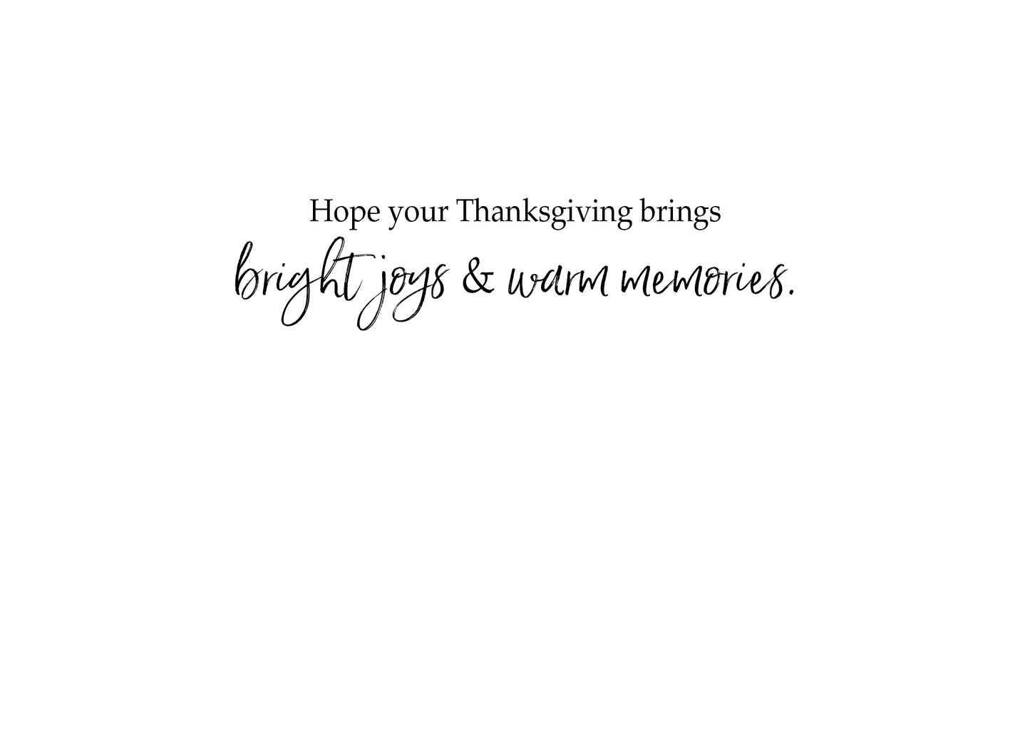 FRS7985 Thanksgiving Card