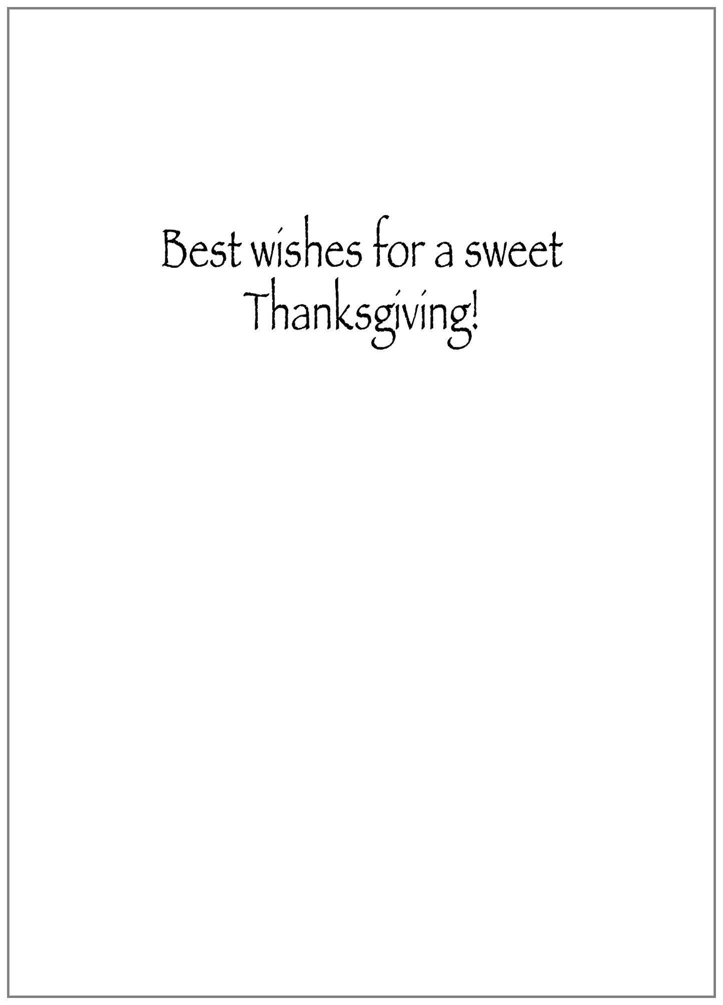 FRS7994 Thanksgiving Card