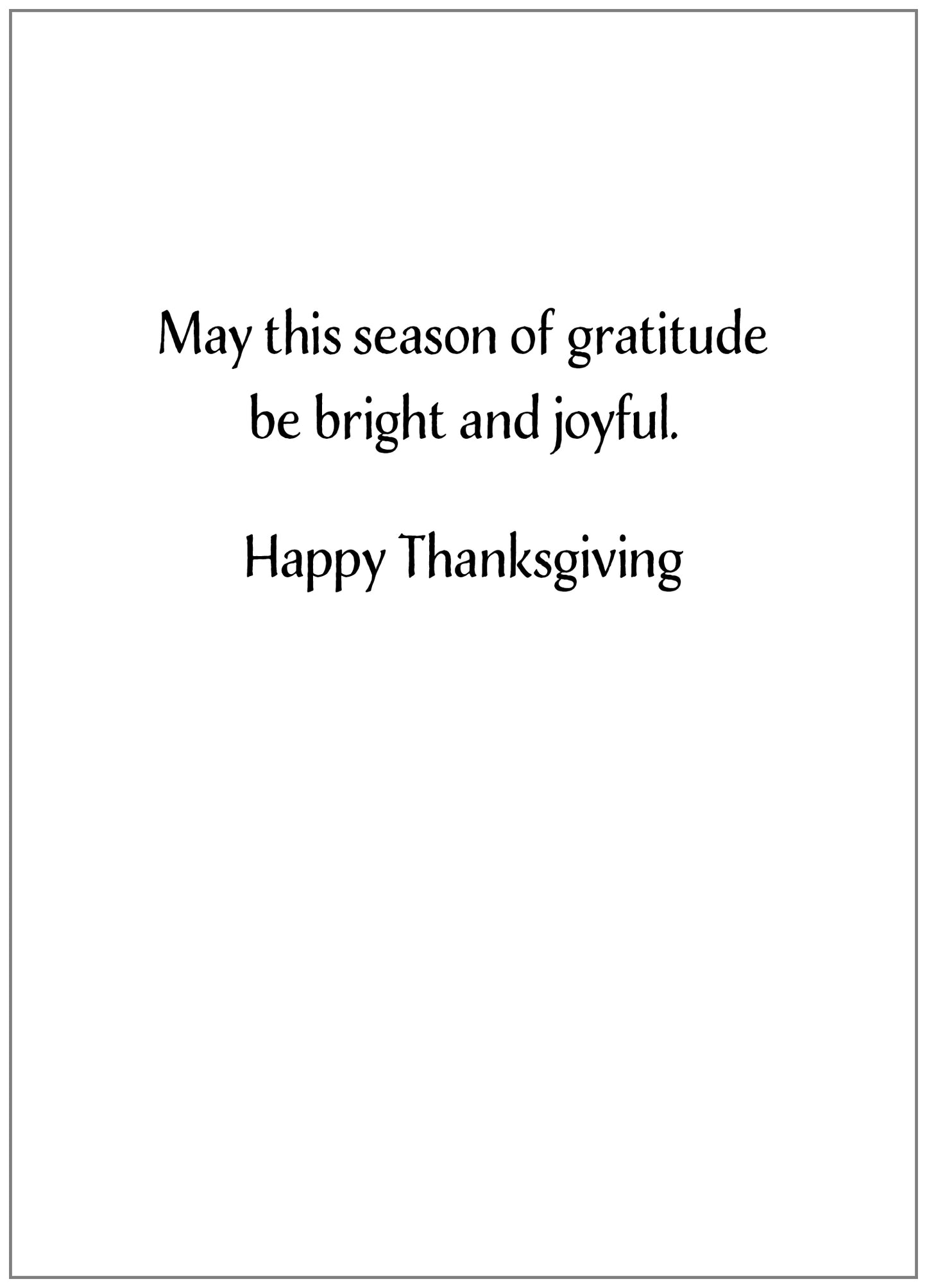 FRSBX131 Thanksgiving Card Set