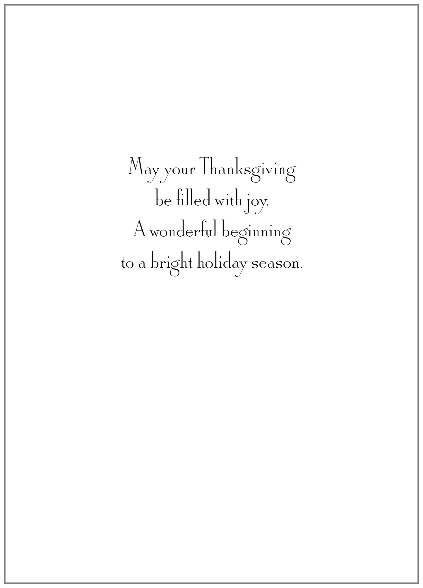 FRSBX133 Thanksgiving Card Set