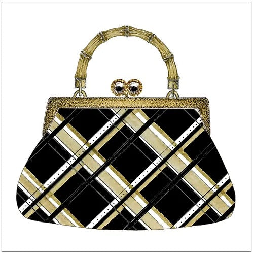 SEH GGE050 - Posh Plaid Purse