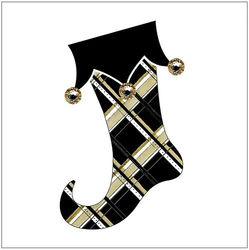 SEH GGE095 - Plaid Christmas Stocking