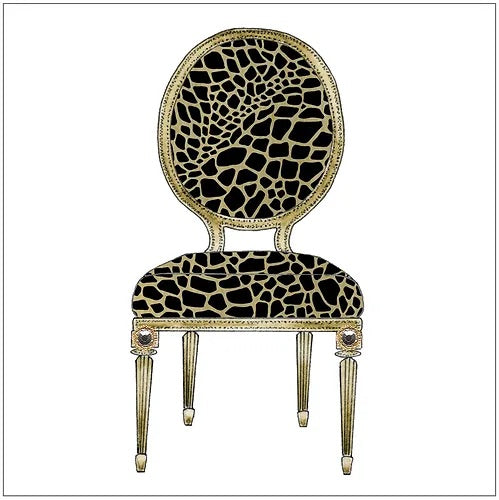 SEH GGE171 - Leopard Chair