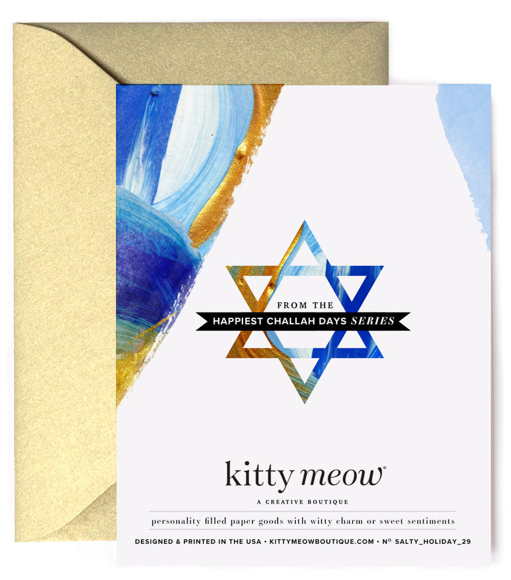 Happy Hanukkah, Funny & Stylish Hanukkah Card