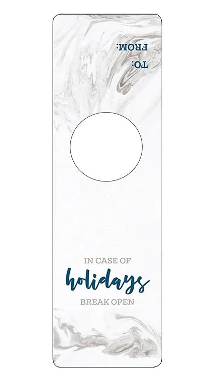 IKIH900 Holiday Bottleneck Gift Tag