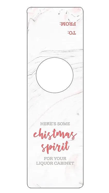 IKIH902 Holiday Bottleneck Gift Tag