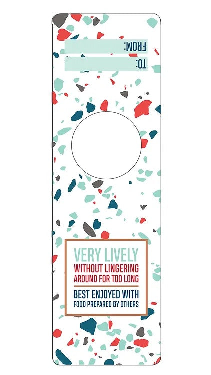 IKIH908 Holiday Bottleneck Gift Tag