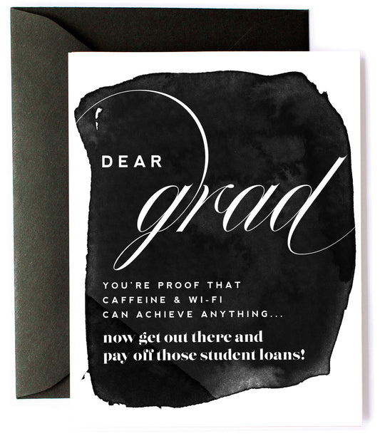 Achieve Anything, Graduation Greeting Card