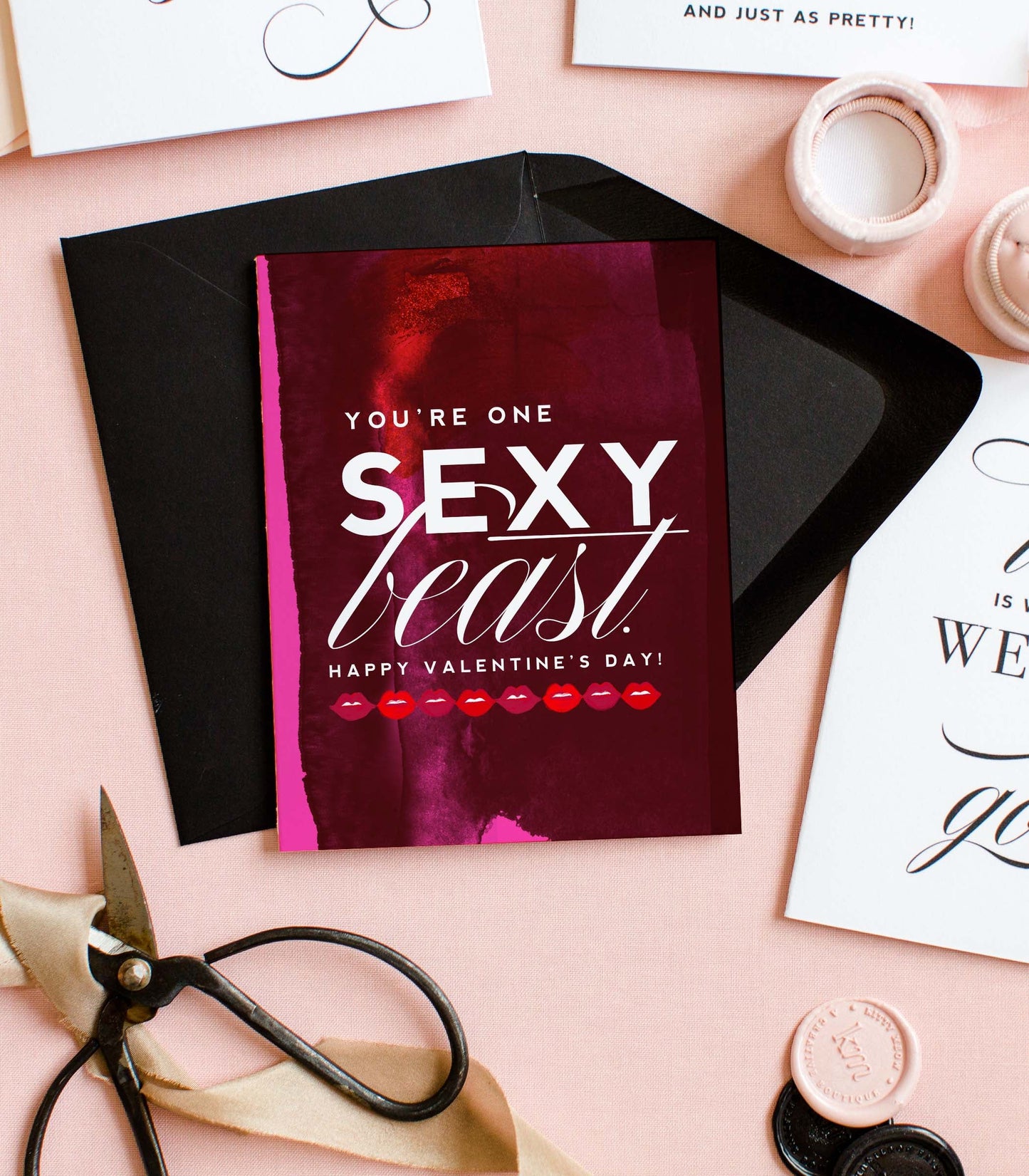 Sexy Beast - Funny Valentine's Day Greeting Card