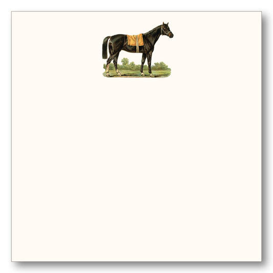 Horse Thoroughbred Note Block