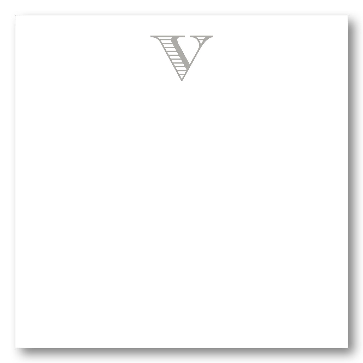 V Block Grey Note Block