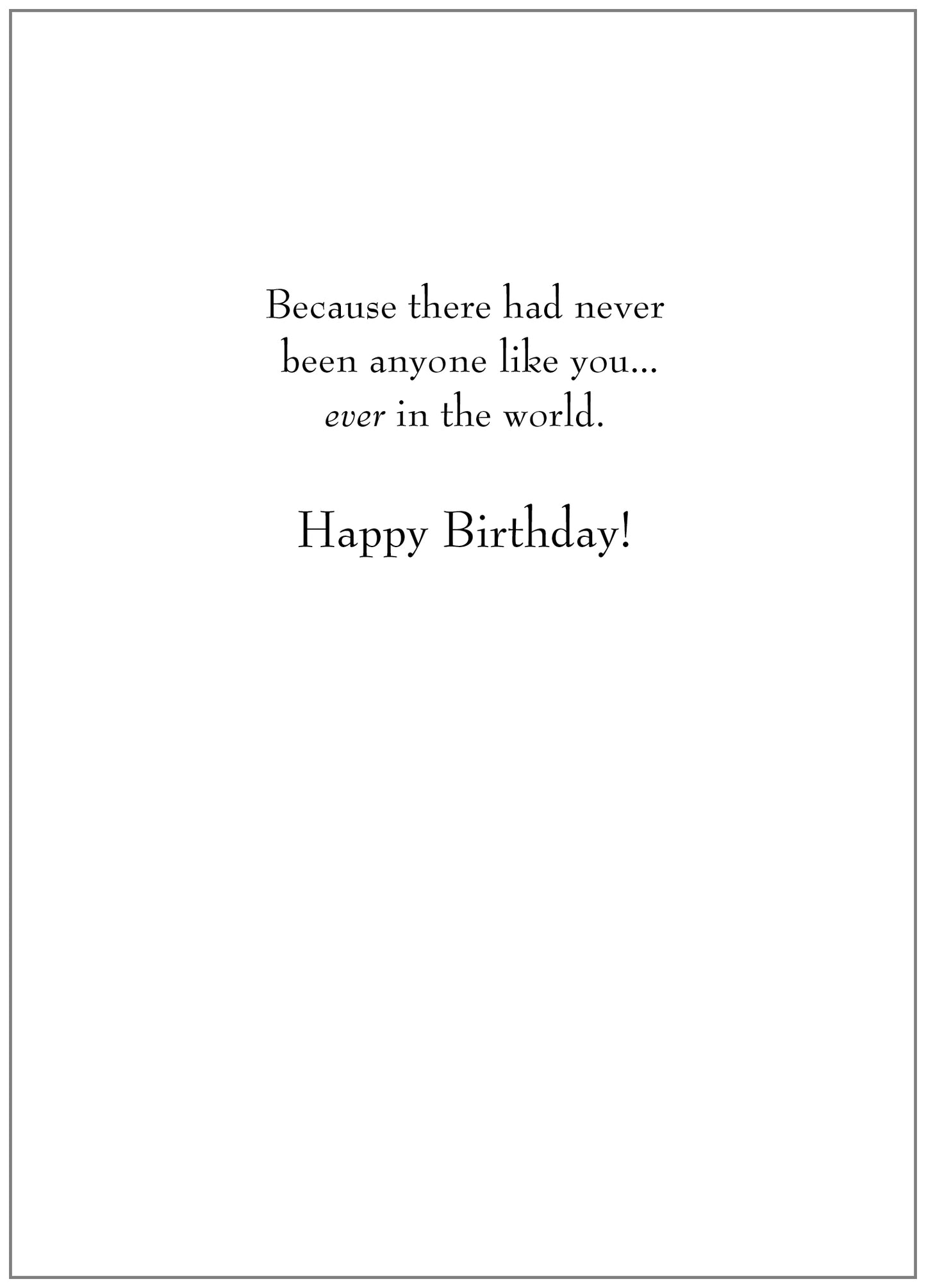 NT103 Birthday Card
