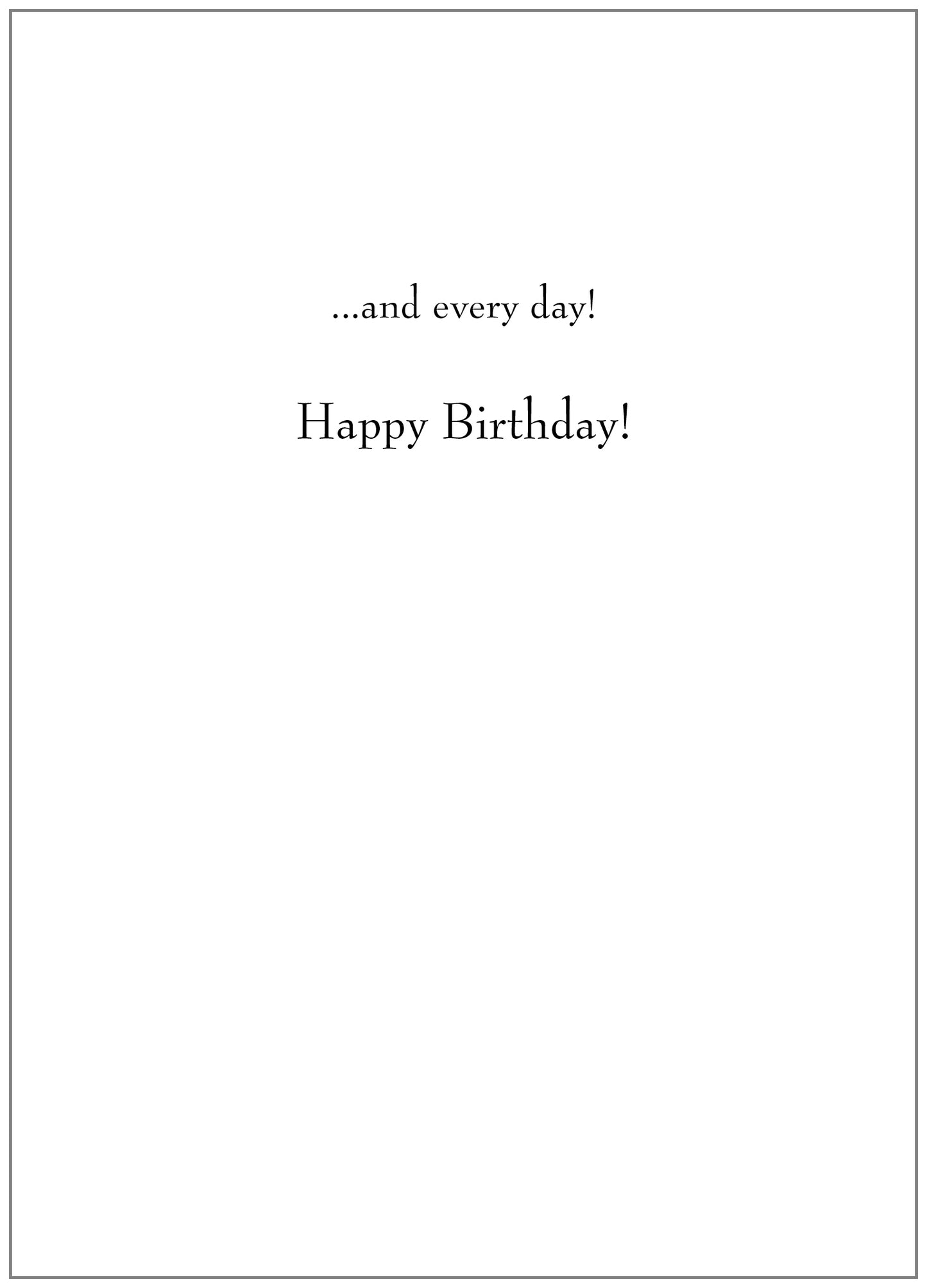 NT113 Birthday Card