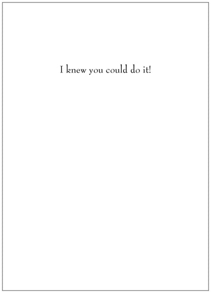 NT141 Congratulations Card