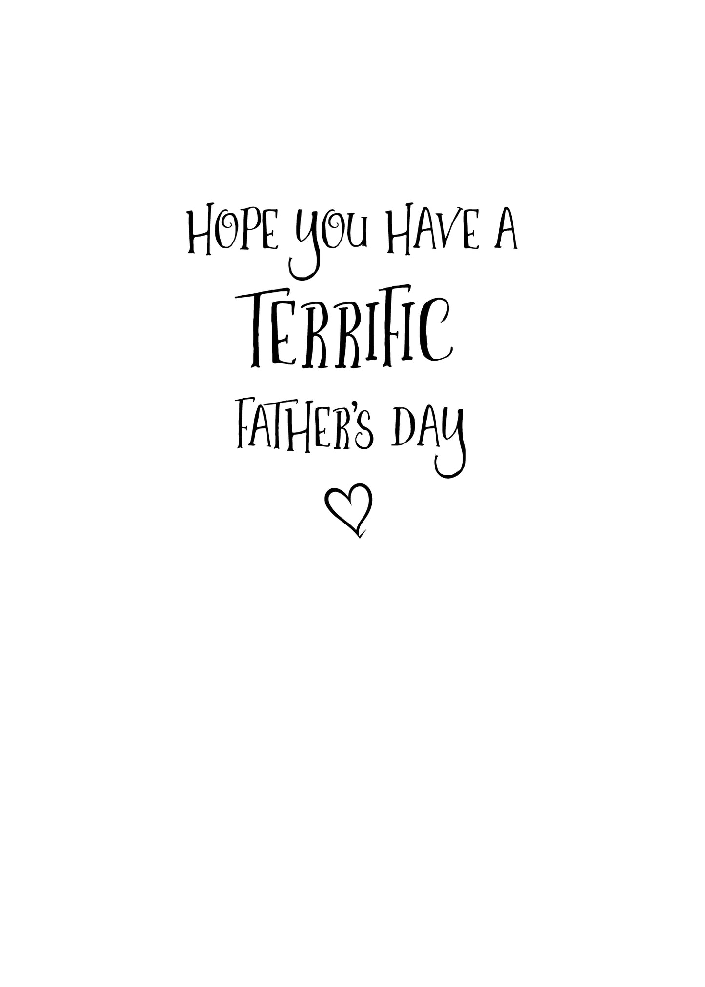 FRS6251 Father's Day Card