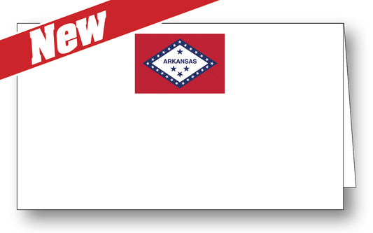 Arkansas Flag Place Card