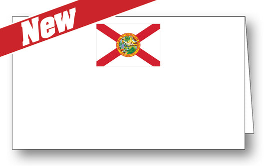 Florida Flag Place Card