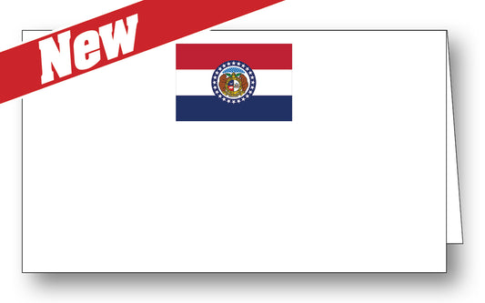 Missouri Flag Place Card