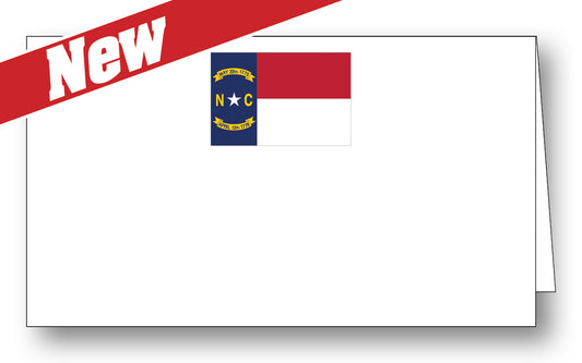 North Carolina Flag Place Card