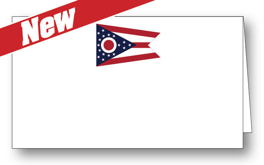Ohio Flag Place Card