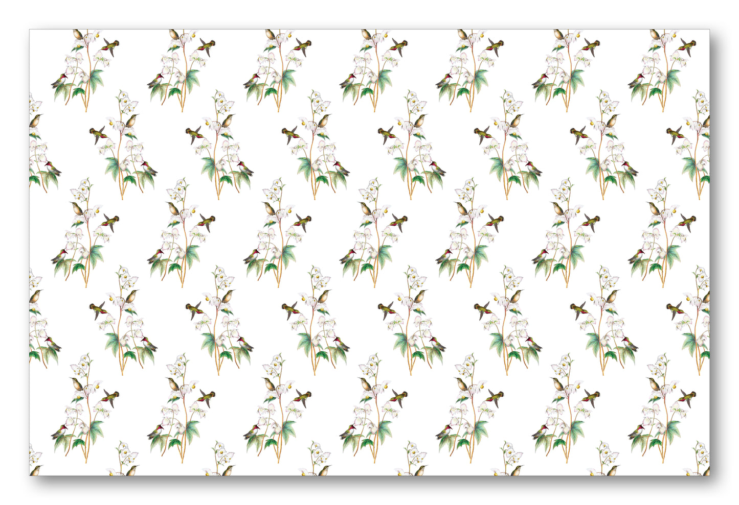 Birds on Flowers Placemat