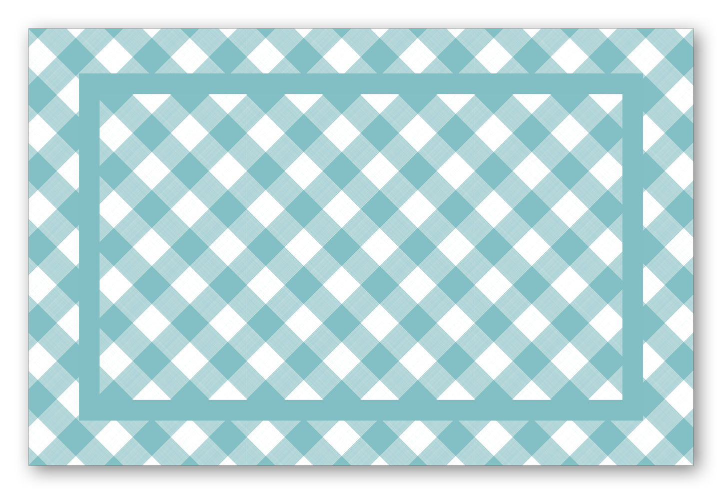 Gingham Check Placemat